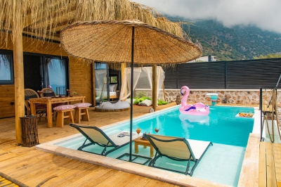 Villa Hill Dream House, doğa içerisinde, deniz manzaralı, muhafazakar, 2 kişilik balayı villası