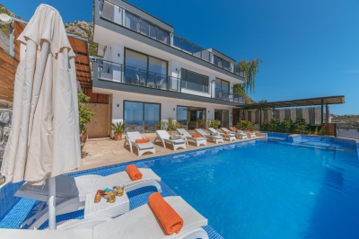 Villa Escalade, Deniz Manzaralı kiralık villa