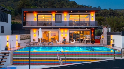Villa Best Güney, Jakuzili, Korunaklı tatil villası