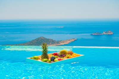 Villa Chill, doğa içerisinde , özel havuzlu, deniz manzaralı, 2 kişilik balayı villası