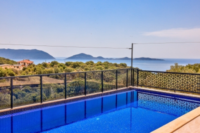 Villa İnziva, Deniz Manzaralı Kiralık villa