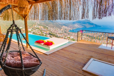 Villa Hill Shmayaa House, doğa içerisinde, deniz manzaralı, merkeze yakın, 2 kişilik balayı villası